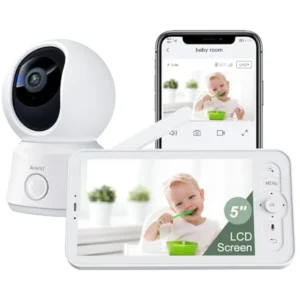 WiFi Baby Camera Monitor, 5-inch Screen