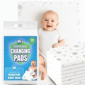 Eli with Love Disposable Baby Changing Pads