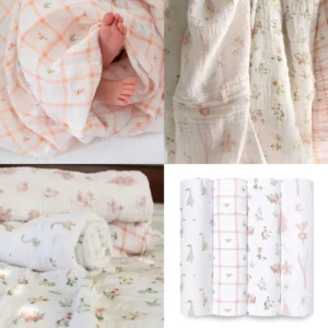 aden + anais Essentials Baby Muslin Swaddle Blankets